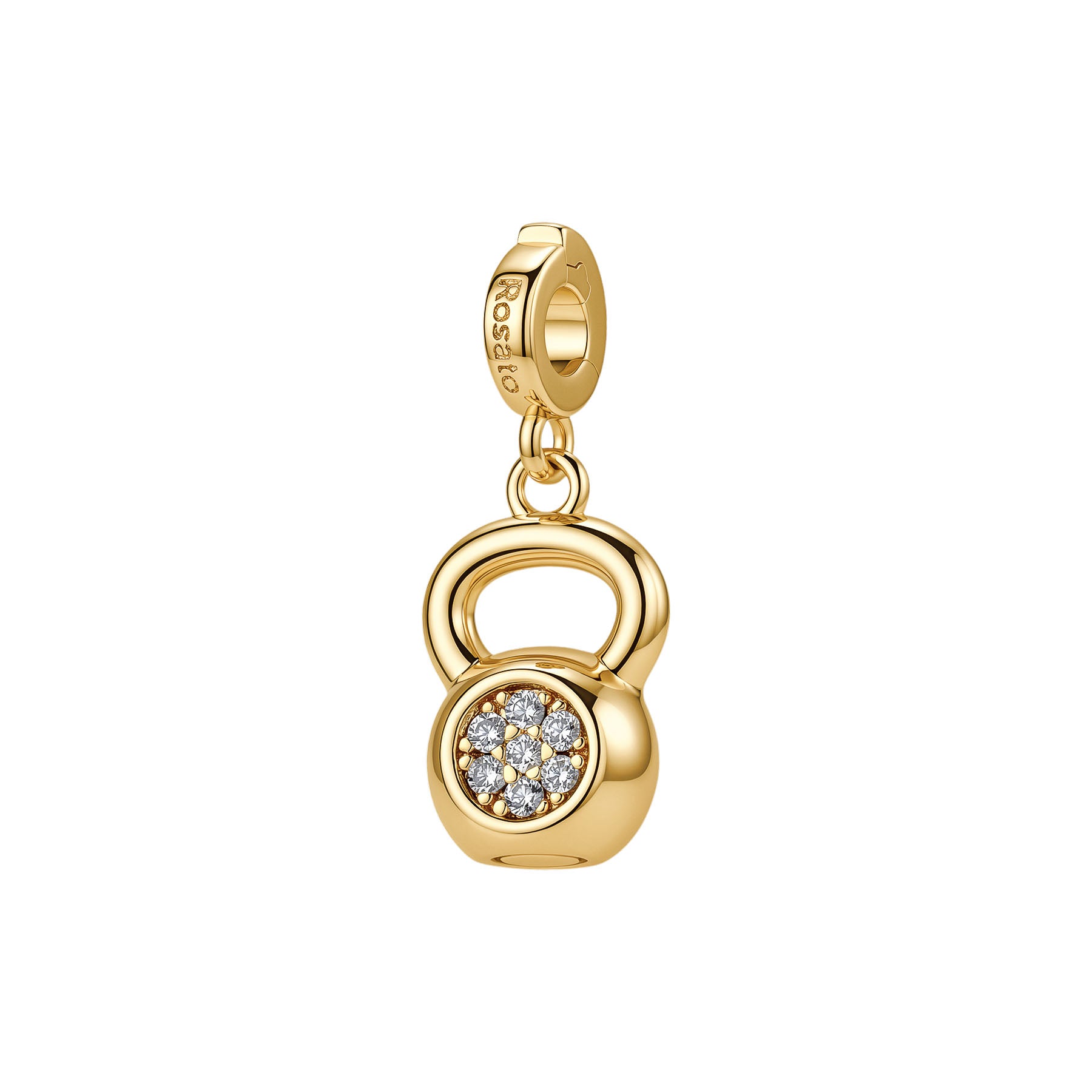 Rosato Charm Kettlebell Storie - STORIE - ottone