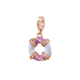 Rosato Charm salvagente Storie - STORIE - argento