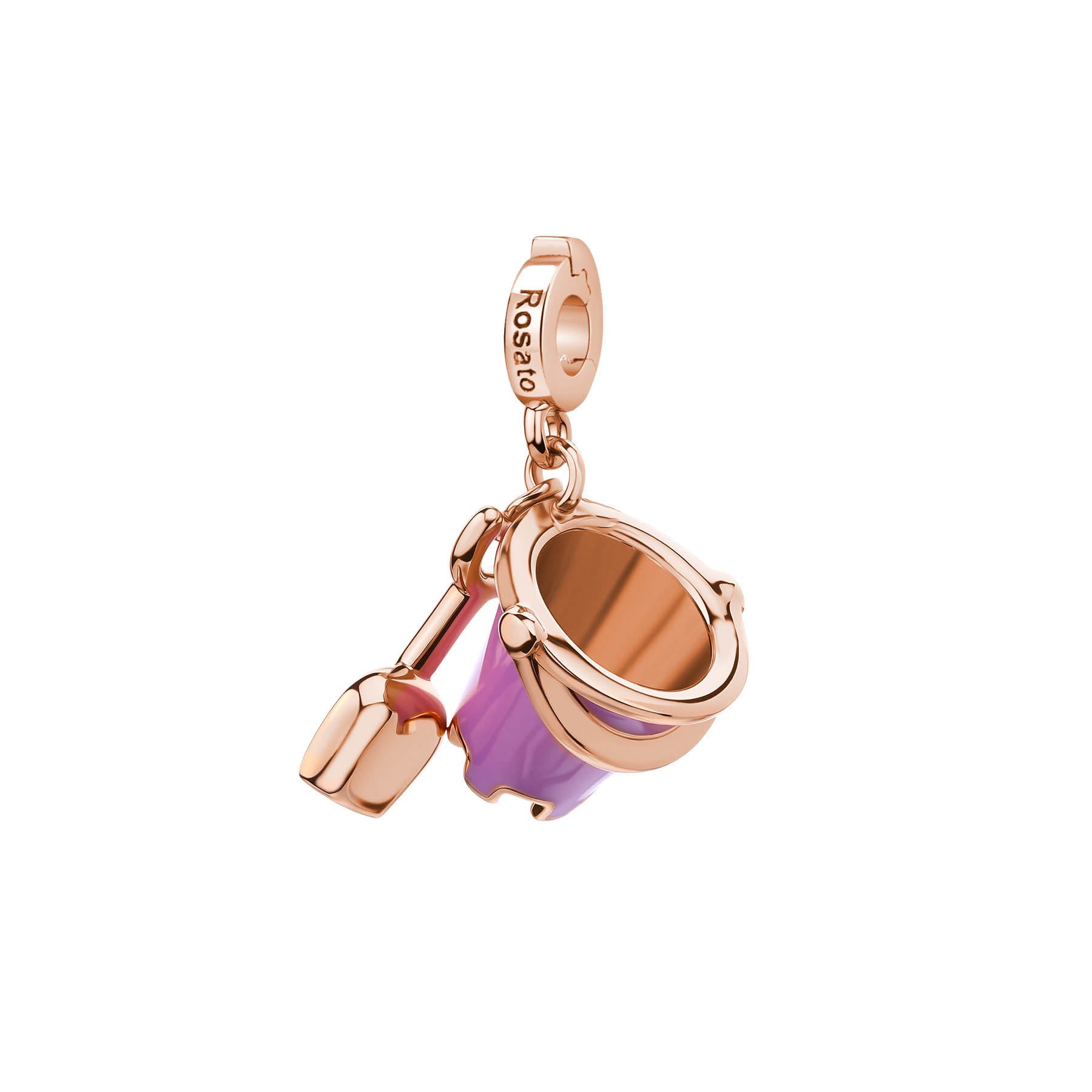 Rosato Charm Paletta e secchiello Storie - STORIE - argento
