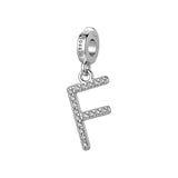Rosato Charm lettera F Storie - STORIE - argento