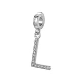 Rosato Charm lettera L Storie - STORIE - argento