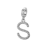 Rosato Charm lettera S Storie - STORIE - argento