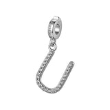 Rosato Charm lettera U Storie - STORIE - argento