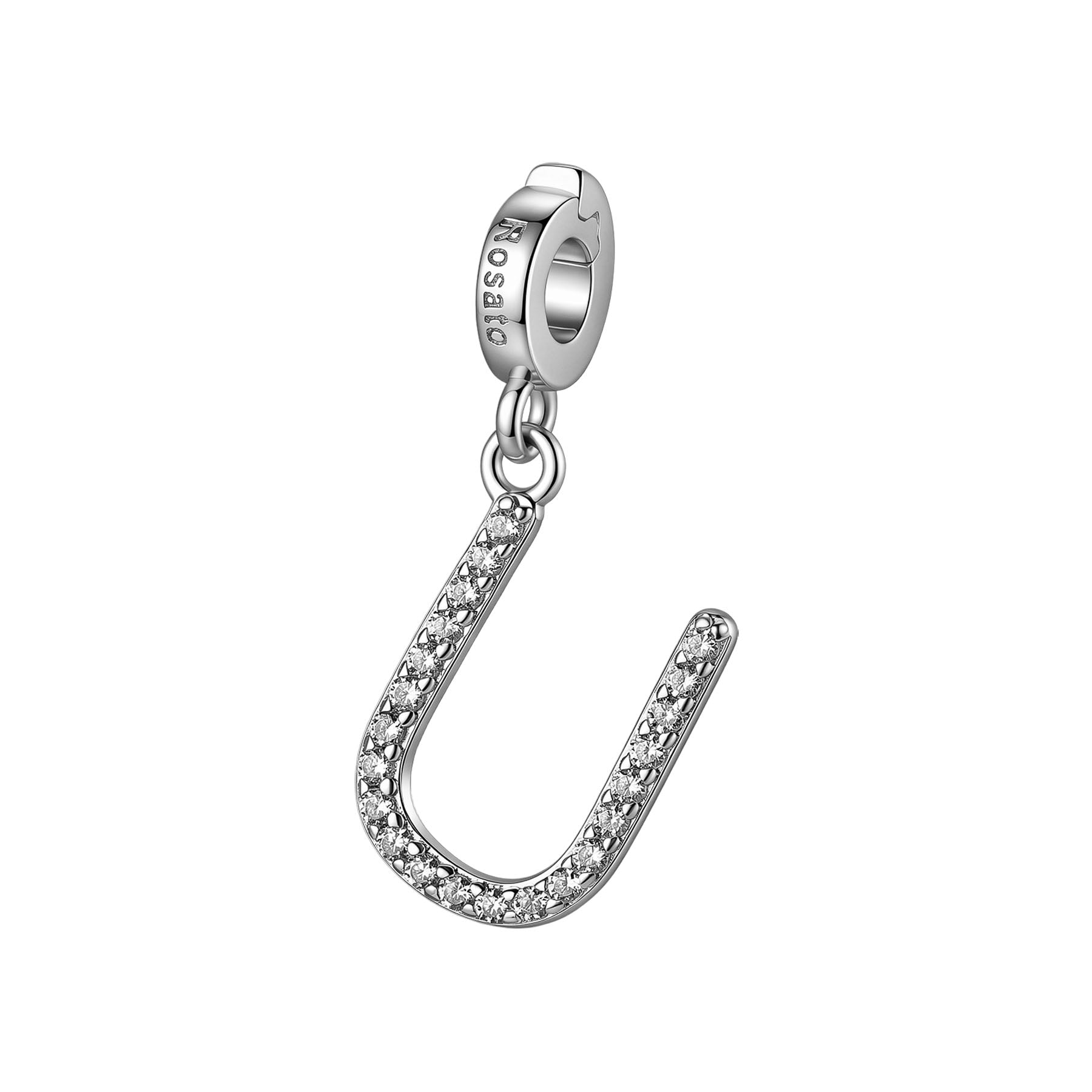 Rosato Charm lettera U Storie - STORIE - argento