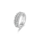 Rosato Anello cubica - CUBICA - argento