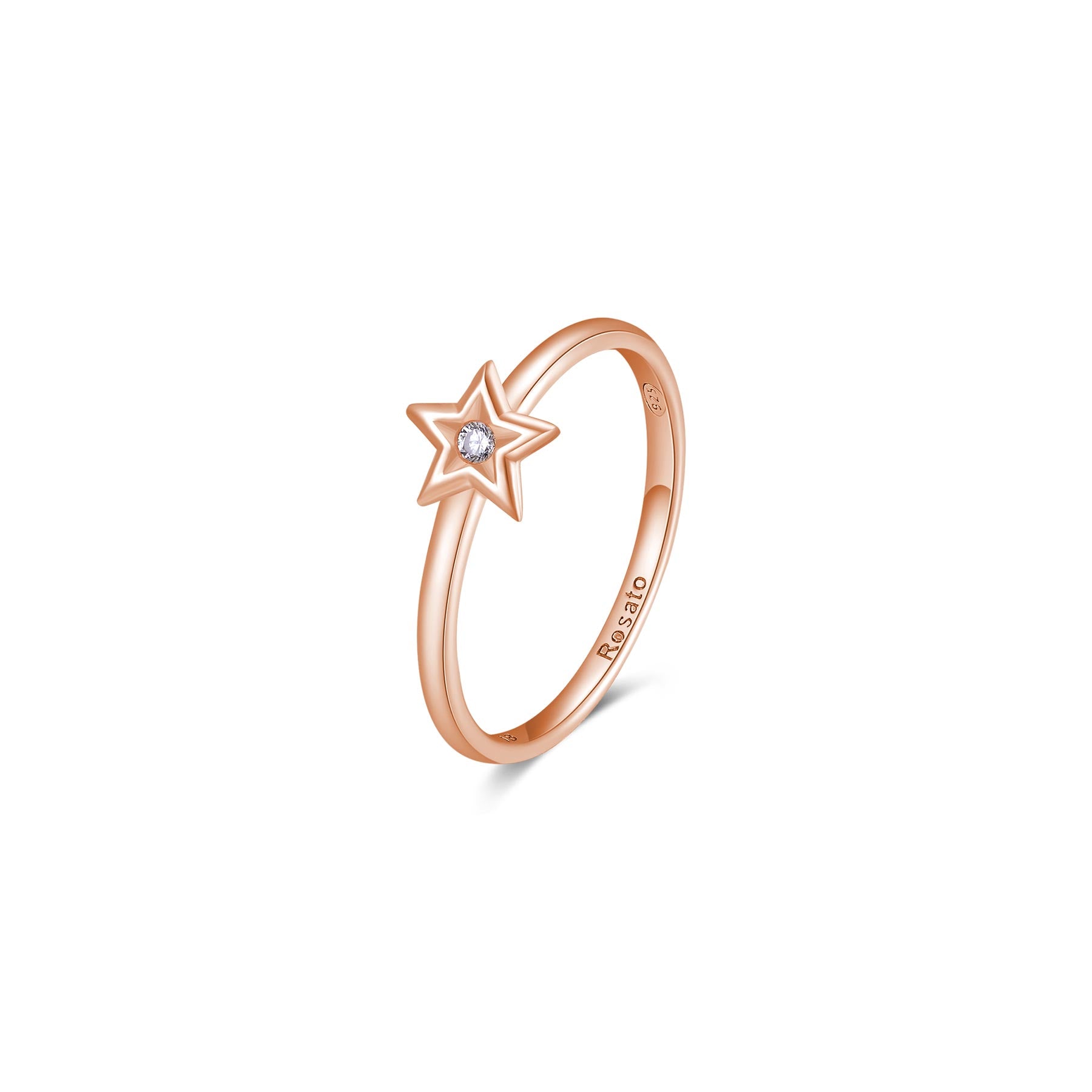Rosato Anello stella allegra - ALLEGRA - argento
