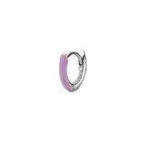 Rosato Mono orecchino cerchietto allegra - ALLEGRA - argento