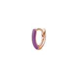 Rosato Mono orecchino cerchietto allegra - ALLEGRA - argento