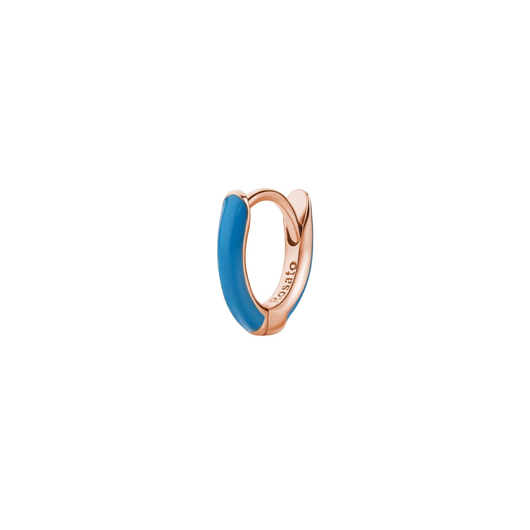 Rosato Mono orecchino cerchietto allegra - ALLEGRA - argento