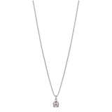 Rosato collana coccinella allegra - ALLEGRA - argento