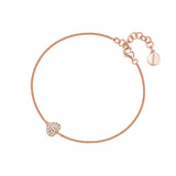 Rosato Bracciale cuore allegra - ALLEGRA - argento