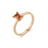 Rosato Anello pietra allegra - ALLEGRA - argento