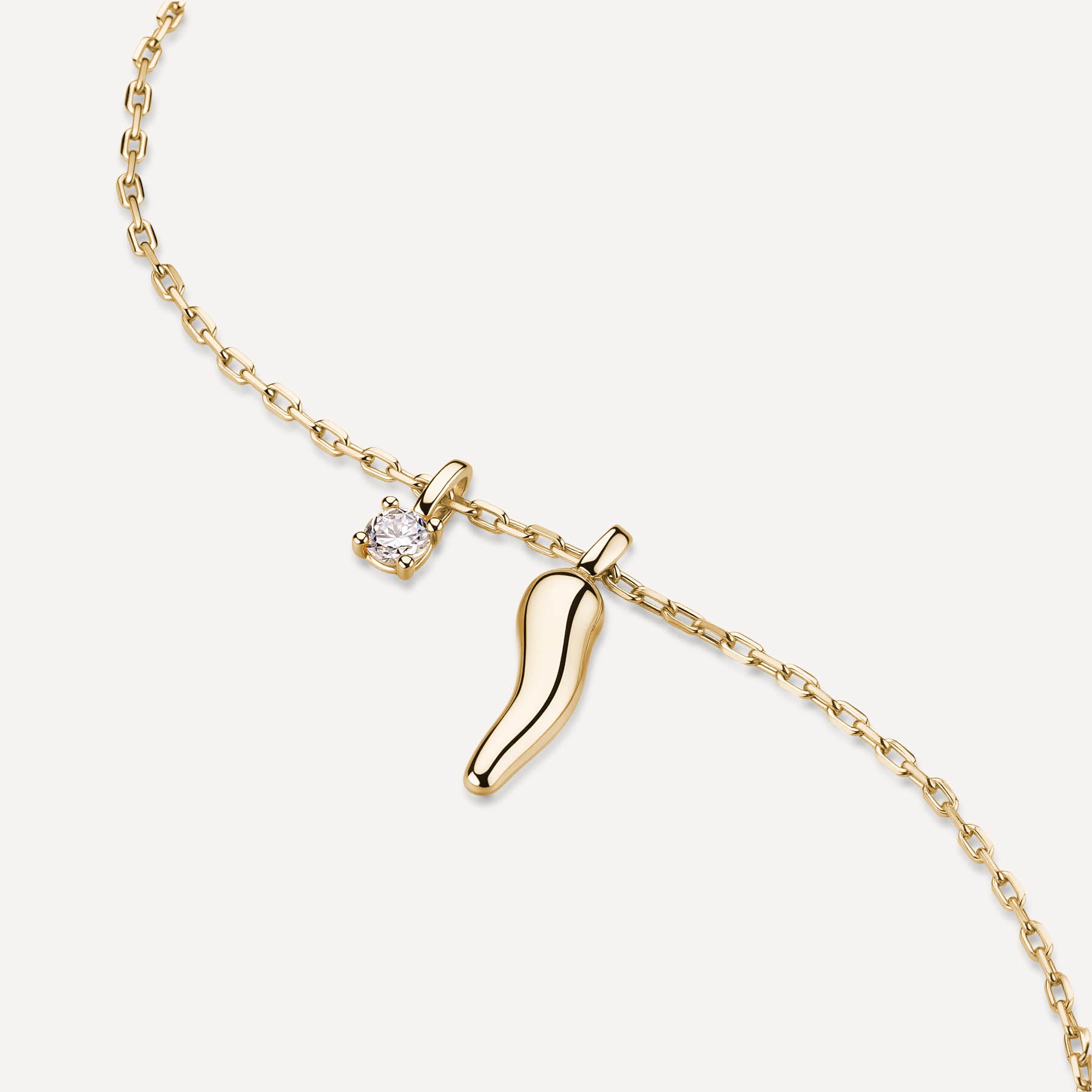 Rosato Collana corta cornetto Allegra - Vista 2