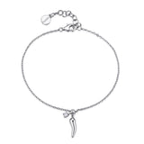 Rosato Bracciale morbido cornetto Allegra - ALLEGRA - argento
