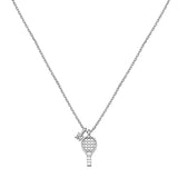 Rosato Collana racchetta da tennis Allegra - ALLEGRA - argento