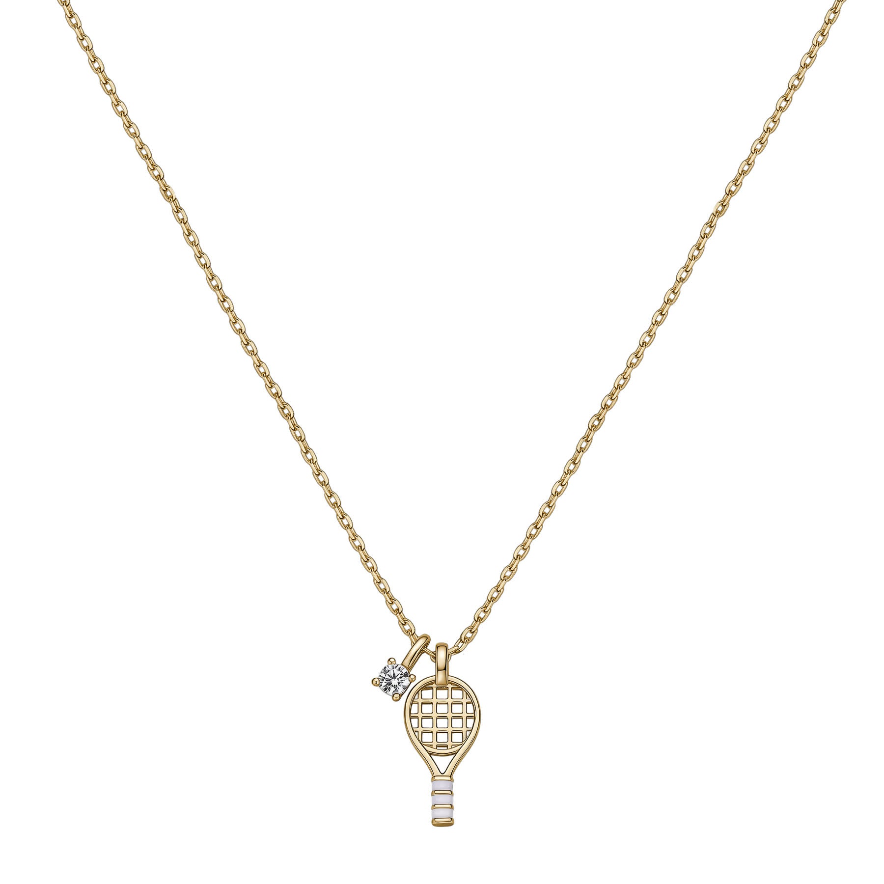 Rosato Collana racchetta da tennis Allegra - ALLEGRA - argento