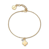 Rosato Bracciale morbido quadrifoglio Allegra - ALLEGRA - argento