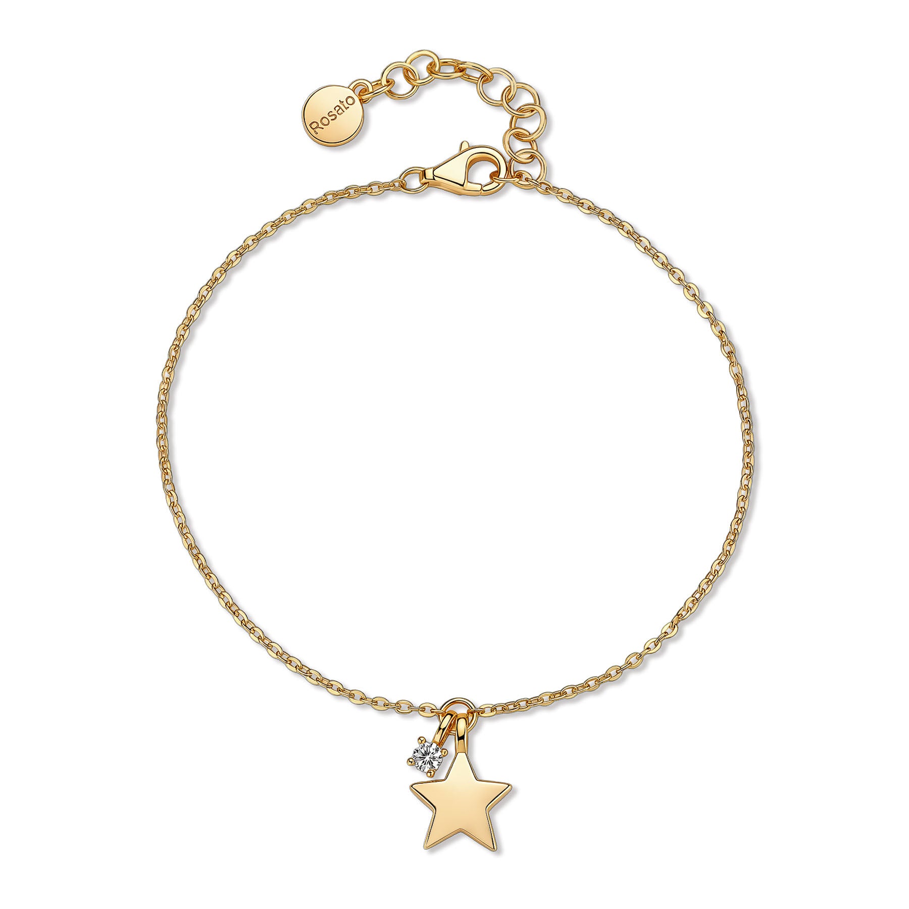 Rosato Bracciale morbido stella Allegra - ALLEGRA - argento