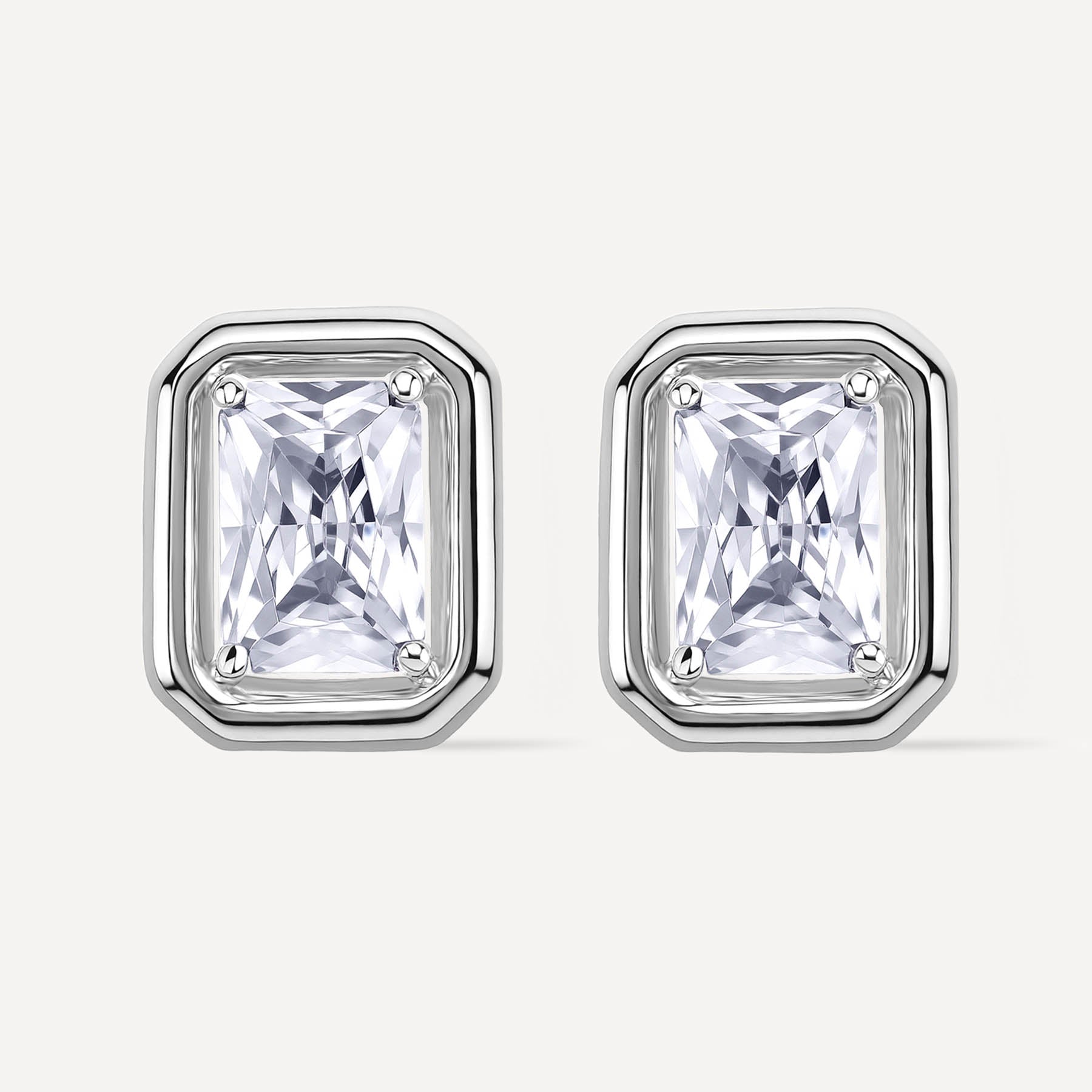 Rosato Orecchini al lobo Anna - Vista 2