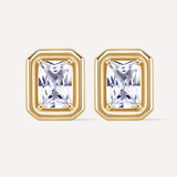 Rosato Orecchini al lobo Anna - Vista 2