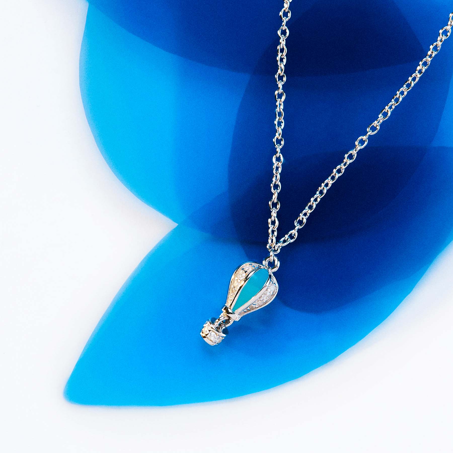 Rosato Collana corta aria - Vista 2