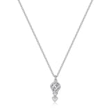 Rosato Collana corta aria - ARIA - argento