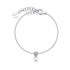 Rosato Bracciale morbido azzurra - AZZURRA - argento