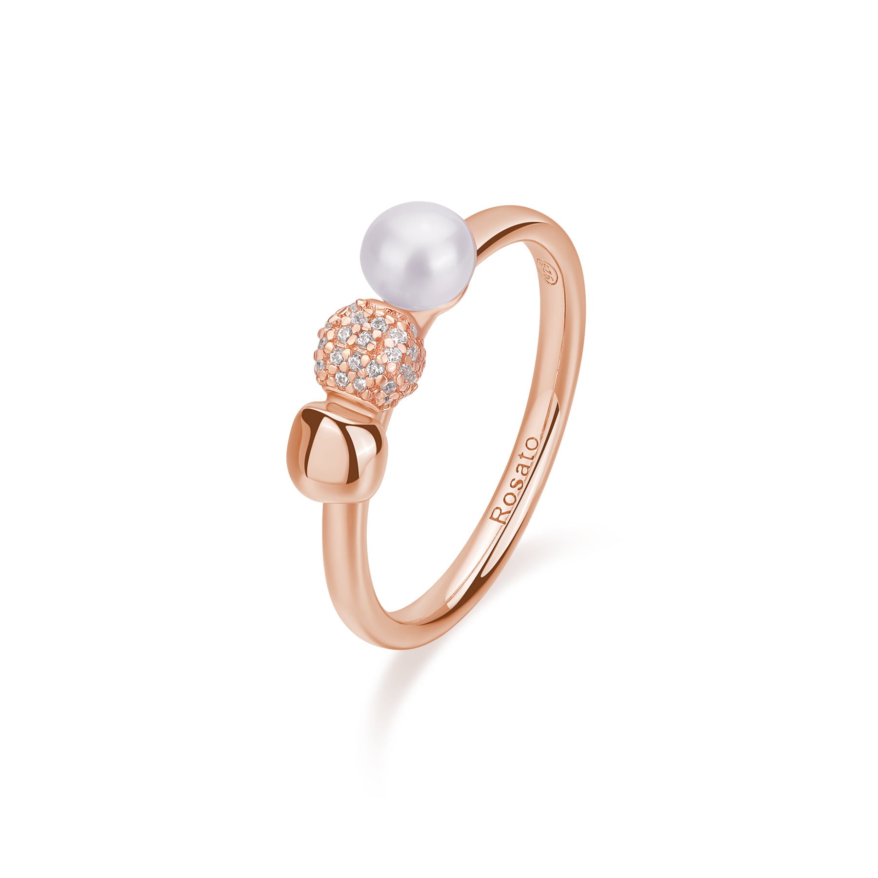 Rosato Anello azzurra - AZZURRA - argento