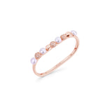 Rosato Anello doppio azzurra - AZZURRA - argento