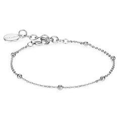 Rosato Bracciale morbido con palline storie - STORIE - argento