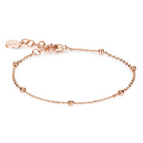 Rosato Bracciale morbido con palline storie - STORIE - argento