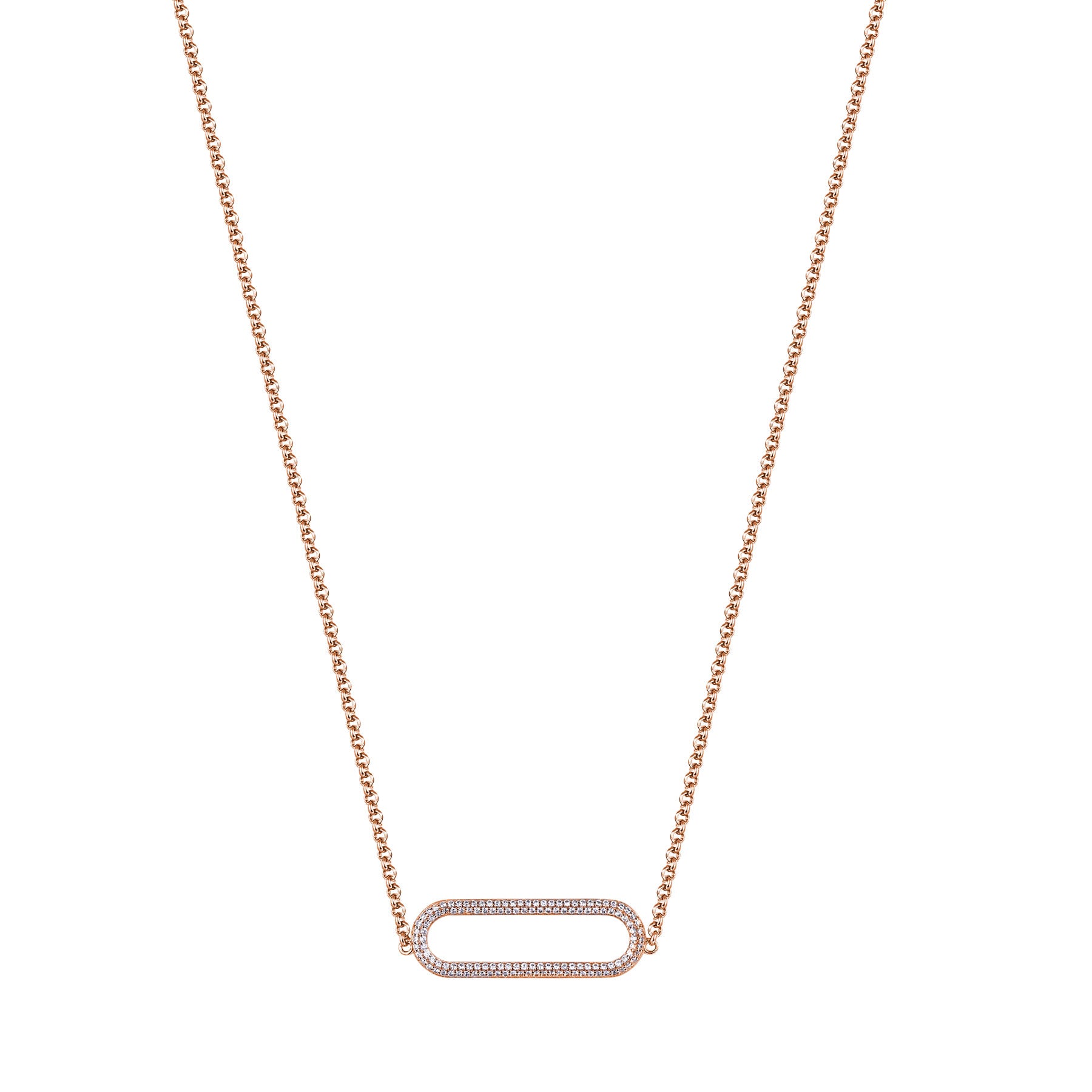 Rosato Collana corta bianca - BIANCA - argento