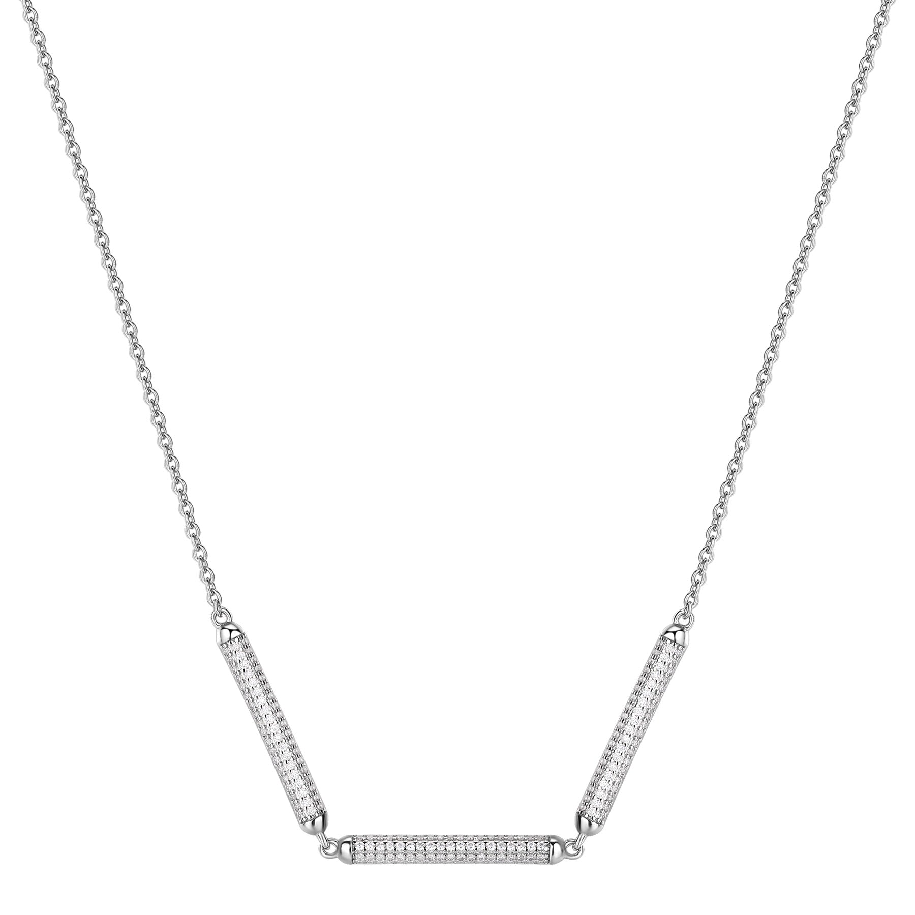 Rosato Collana corta bianca - BIANCA - argento