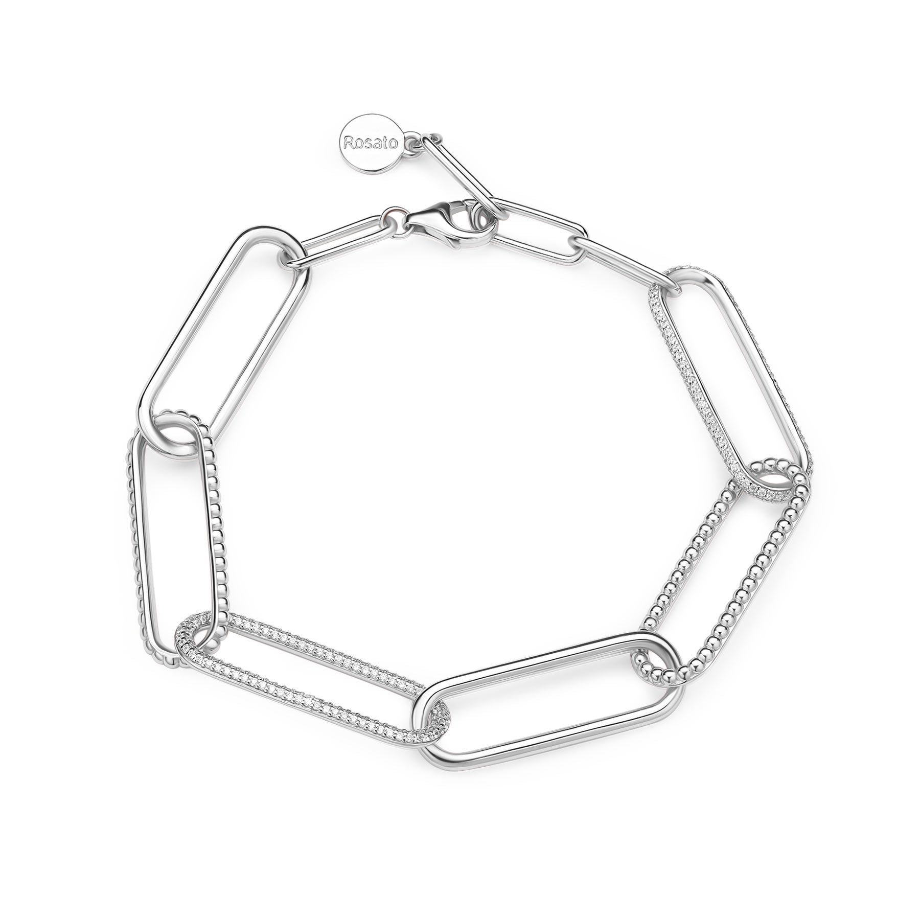 Rosato Bracciale morbido bianca - BIANCA - argento