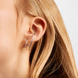 Rosato Orecchini doppi bianca - Vista 2