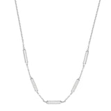 Rosato Collana corta bianca - BIANCA - argento