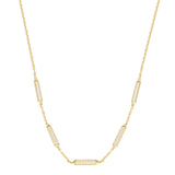 Rosato Collana corta bianca - BIANCA - argento