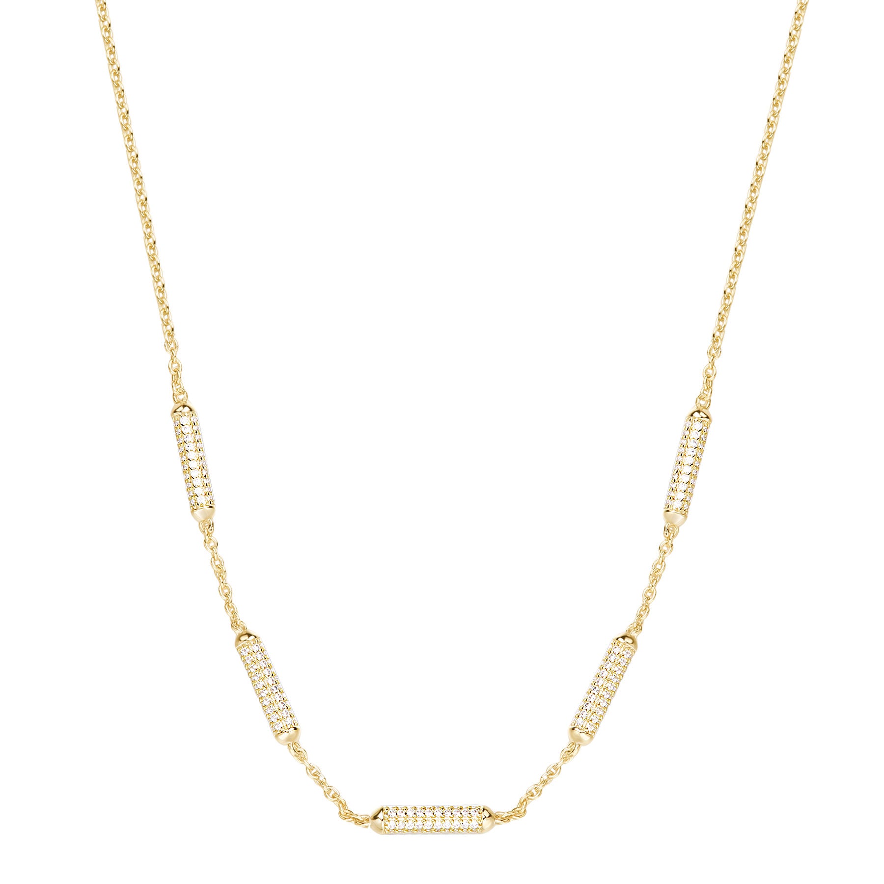 Rosato Collana corta bianca - BIANCA - argento