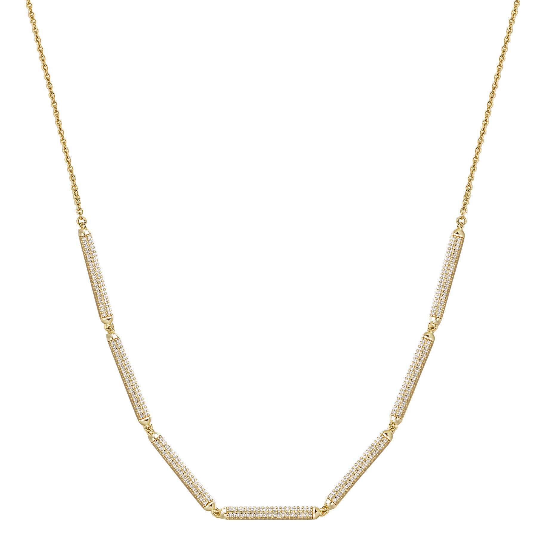 Rosato Collana corta bianca - BIANCA - argento