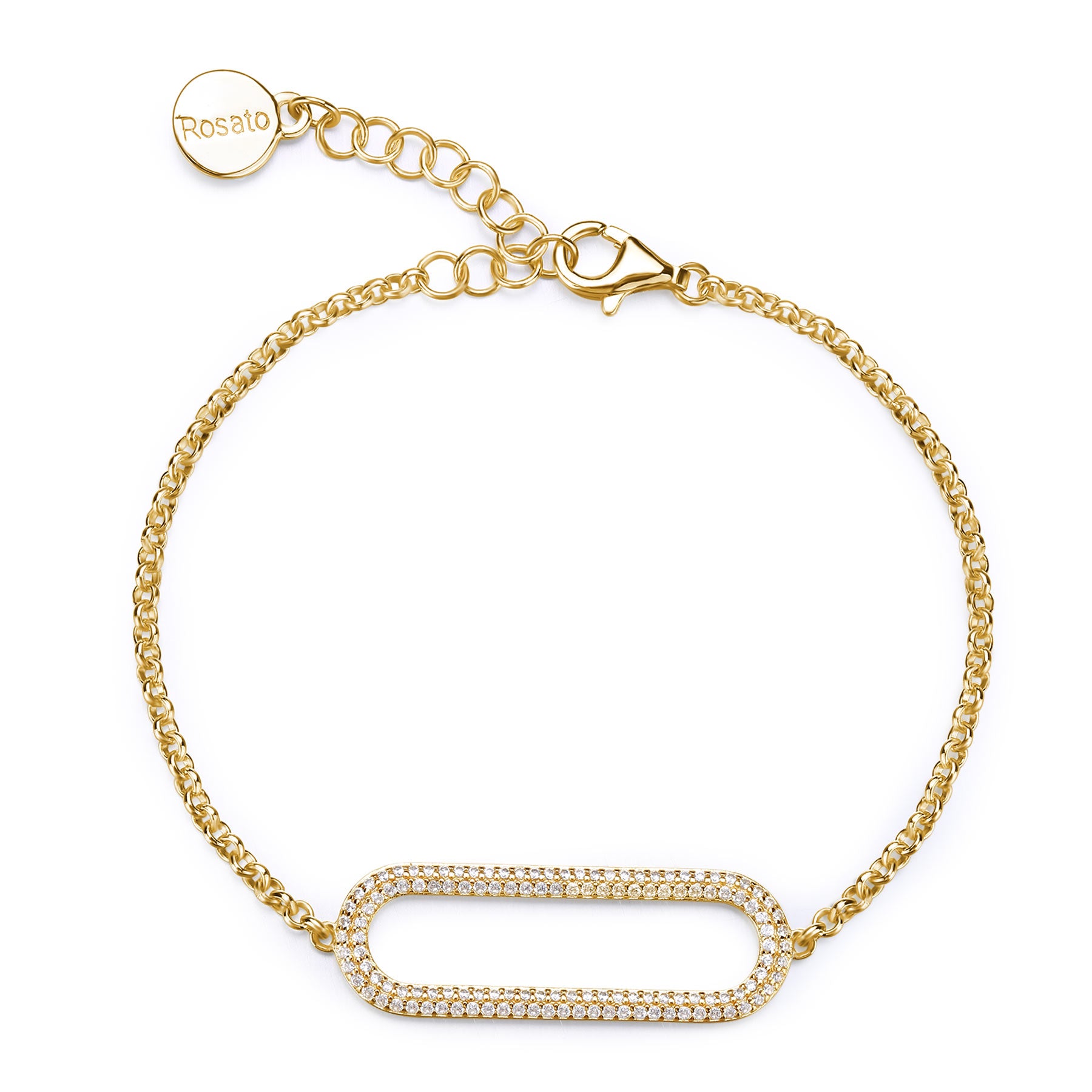 Rosato Bracciale morbido bianca - BIANCA - argento