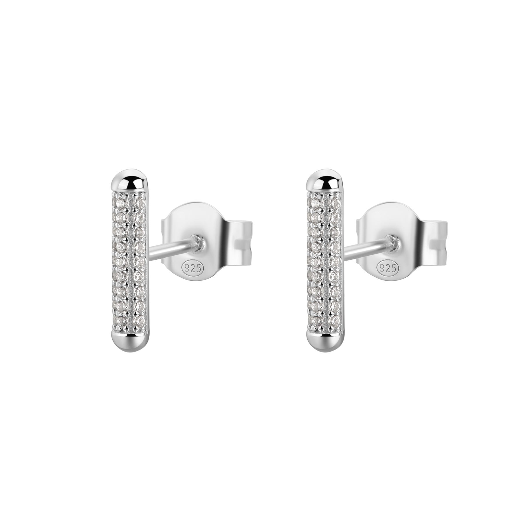 Rosato Orecchini lobo bianca - BIANCA - argento