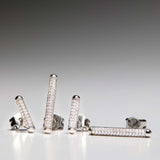 Rosato Orecchini lobo bianca - Vista 2