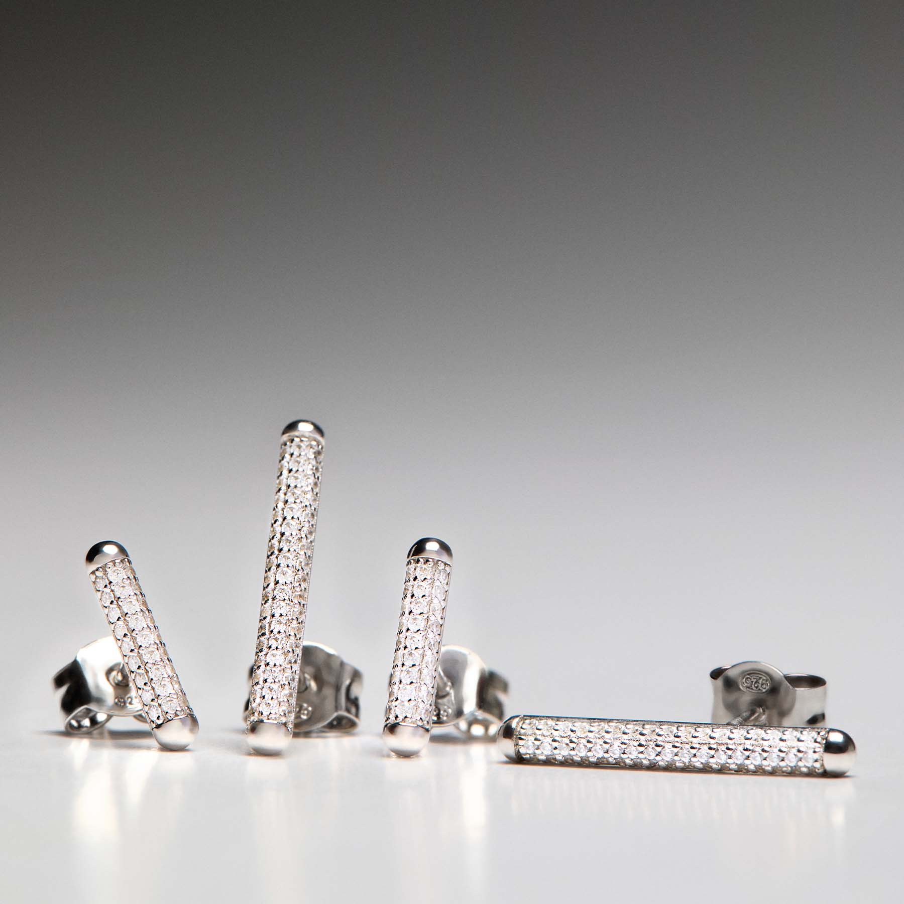 Rosato Orecchini lobo bianca - Vista 2