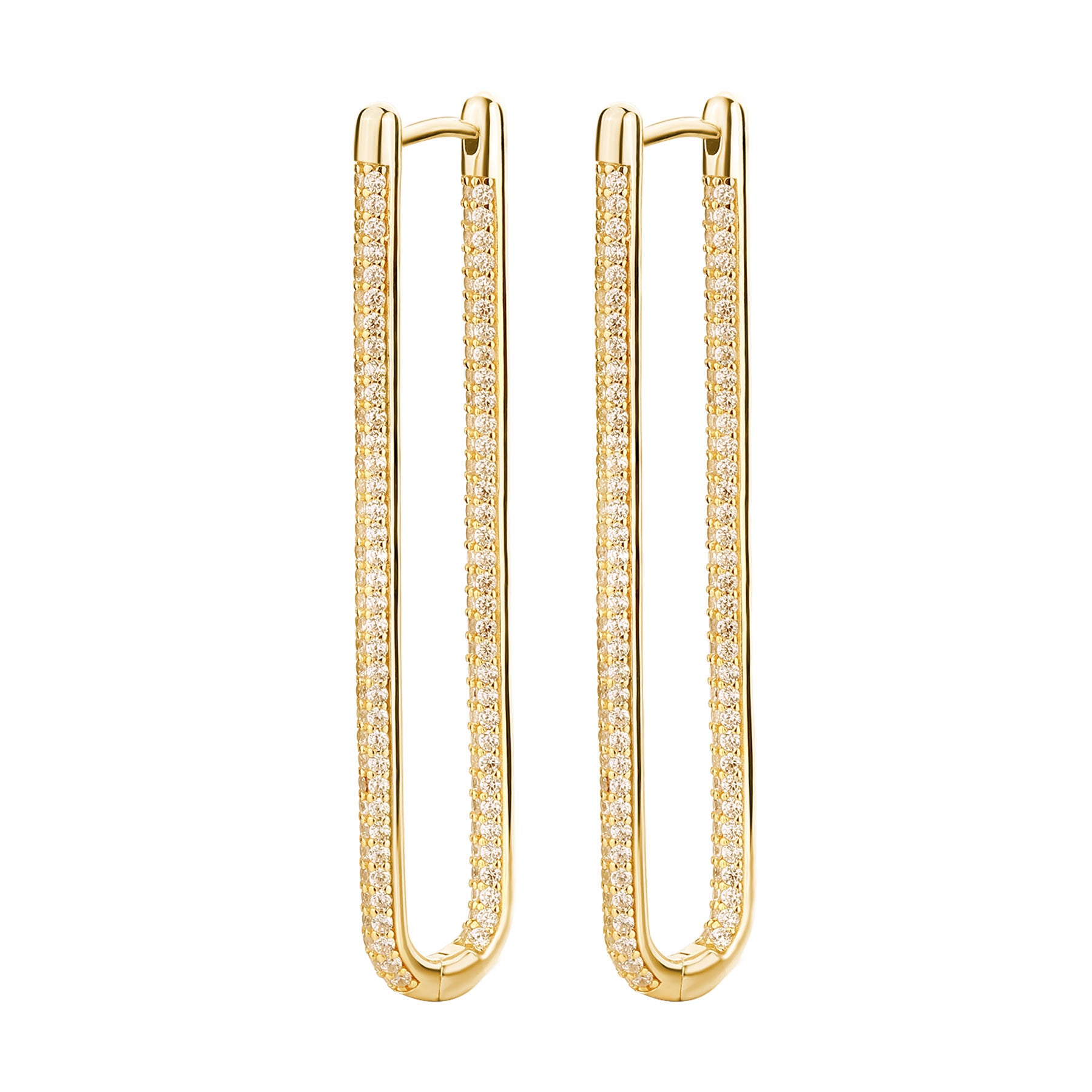 Rosato Orecchini lunghi bianca - BIANCA - argento