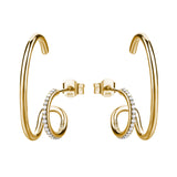 Rosato Orecchini doppi bianca - BIANCA - argento