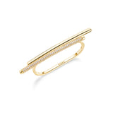 Rosato Anello doppio bianca - BIANCA - argento