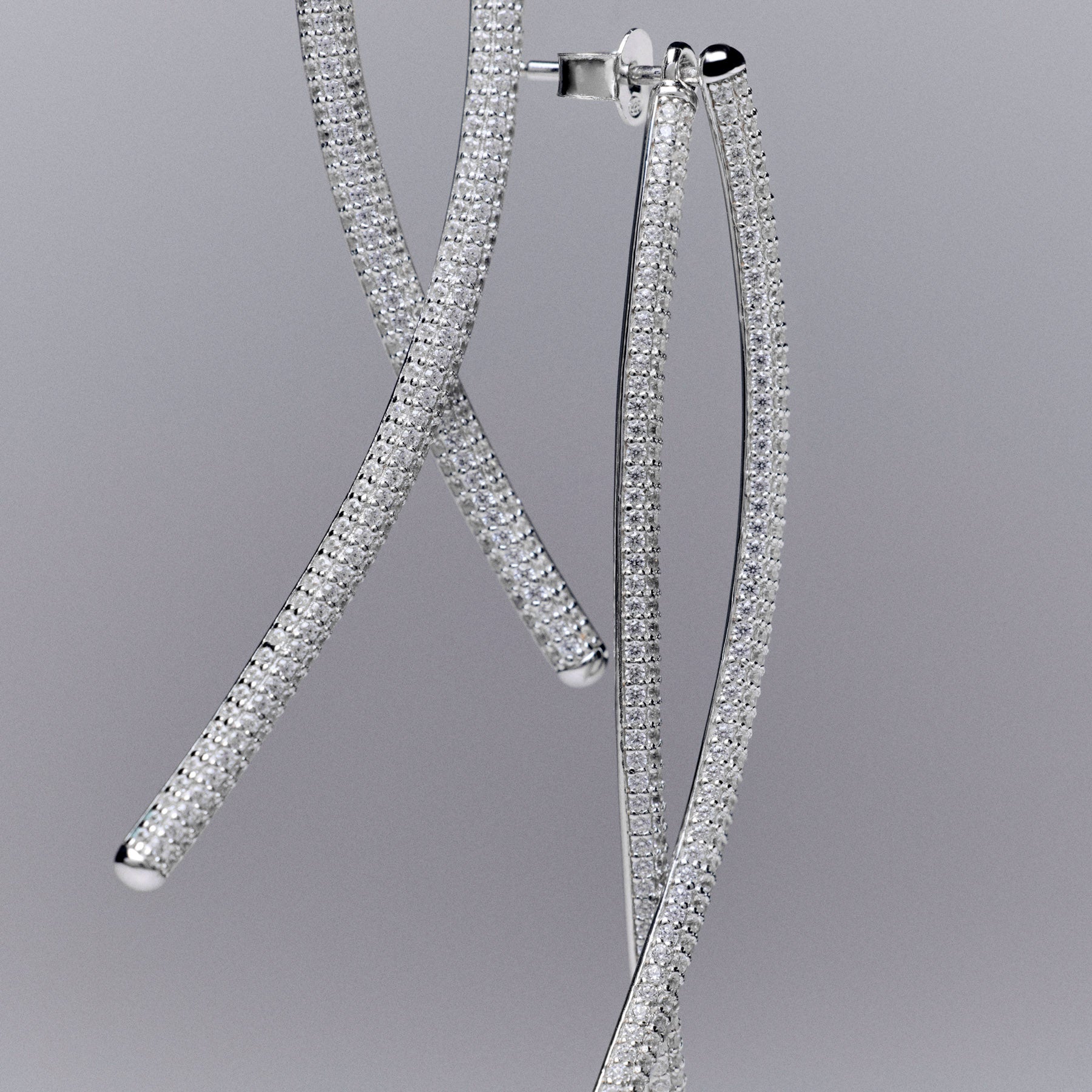 Rosato Orecchini lunghi Bianca - Vista 2