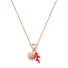 Rosato Collana azzurra - AZZURRA - argento
