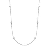 Rosato Collana corta con palline storie - STORIE - argento