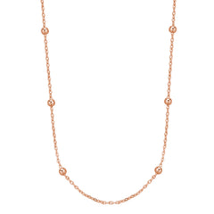 Rosato Collana corta con palline storie - STORIE - argento